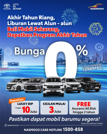 PROMO BUNGA 0 ?SH TEMPO - Promo Toyota Kudus