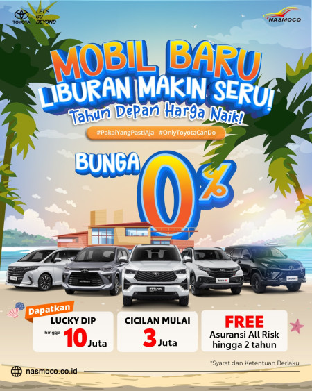 PROMO TOYOTA BUNGA 0%  - Promo Toyota Kudus